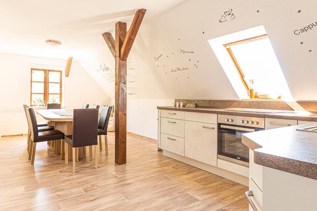 Ferienwohnung Am Walnussbaum Parchtitz Exterior photo